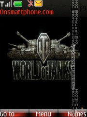 World of Tanks tema screenshot