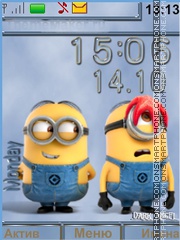 Minions tema screenshot