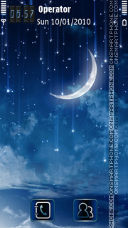 Blue Dream tema screenshot