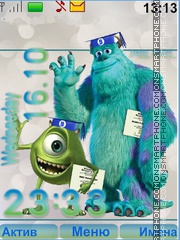 Monsters University tema screenshot