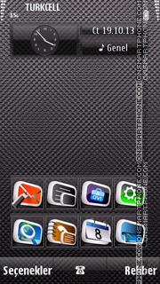 Texture v8 theme screenshot