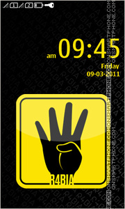 Four Finger Salute theme screenshot