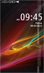 Colorful Abstract HD tema screenshot