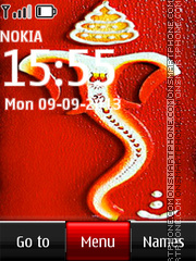 Abstract Ganesha tema screenshot