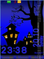 Halloween Night tema screenshot