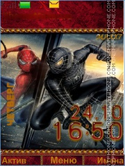 Spiderman tema screenshot