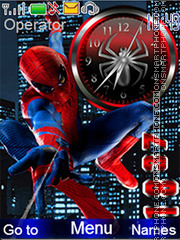 Скриншот темы Spider-man