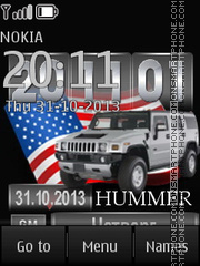 Hummer tema screenshot