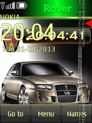 Rover 75 tema screenshot