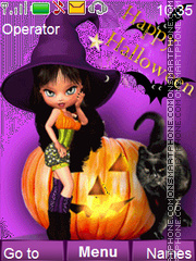 Happy Halloween tema screenshot