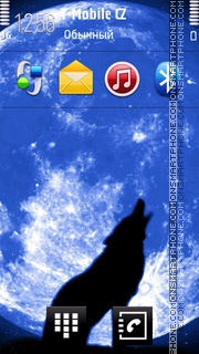 Wolf 17 tema screenshot