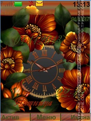 Flower tema screenshot