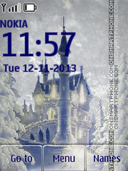 Iced Castle tema screenshot