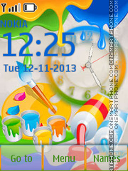 Color Paint tema screenshot