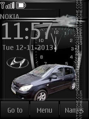 Capture d'écran Hyundai Getz By ROMB39 thème