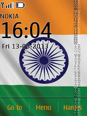 India Flag theme screenshot