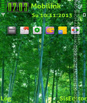 Bamboo forest adam11 Theme-Screenshot