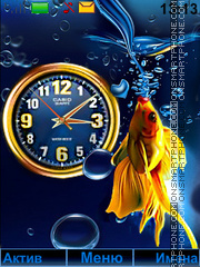 Capture d'écran Goldfish thème