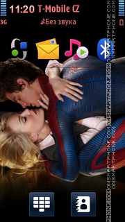 Amazing Spider Man Love Kiss es el tema de pantalla