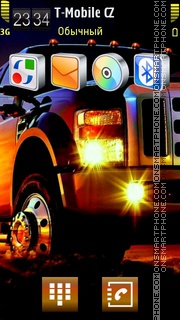 American Truck theme screenshot