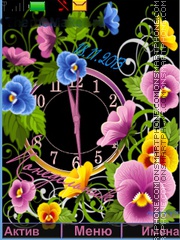 Flowers tema screenshot