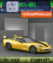 Скриншот темы Corvette 2