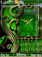 Green tema screenshot