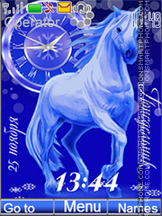 Year of Horse es el tema de pantalla