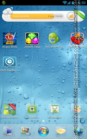 Windows Seven 05 es el tema de pantalla