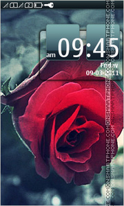 Capture d'écran Roses 09 thème
