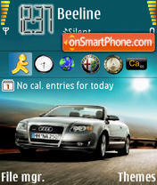 Audi Cabrio A4 Theme-Screenshot