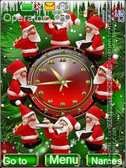 Merry Christmas tema screenshot