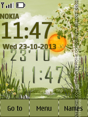 Nature Green 04 theme screenshot