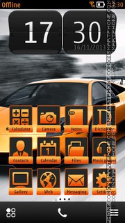 Capture d'écran Lamborghini Murcielago 02 thème