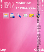 Pink candy tema screenshot
