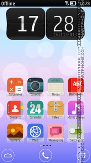 Скриншот темы iOS-7 HD