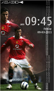 Cristiano Ronaldo 10 theme screenshot