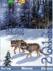 Wolfs theme screenshot