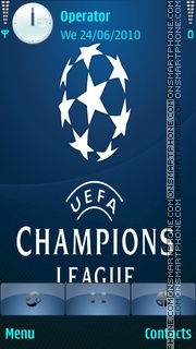 Скриншот темы Champions League