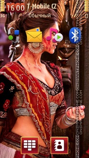 Deepika Padukone Ram Leela Theme-Screenshot