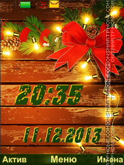 Holiday tema screenshot