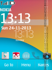 Android Kitkat 01 es el tema de pantalla
