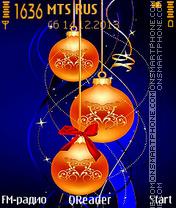 Christmas tema screenshot