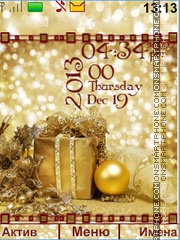 Gold gifts tema screenshot