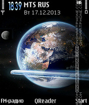 Comet tema screenshot