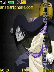 Orochimaru theme screenshot