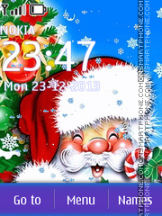 A Christmas Tale theme screenshot