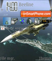 Capture d'écran AirForce thème
