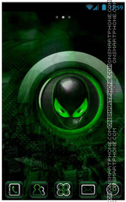 Alien theme screenshot