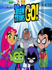 Capture d'écran Teen Titans Go thème